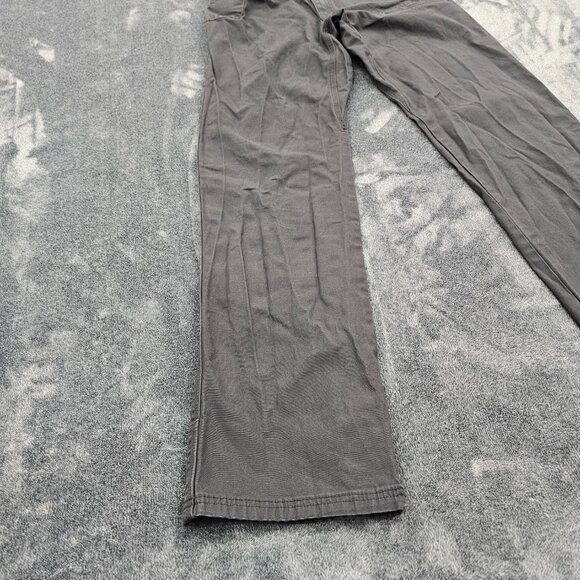 Noble Outfitters Flex Canvas Work Pant Mens 32x34 Asphalt flex straight leg - Picture 4 of 13